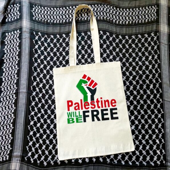 Tote bag Palestine will be free