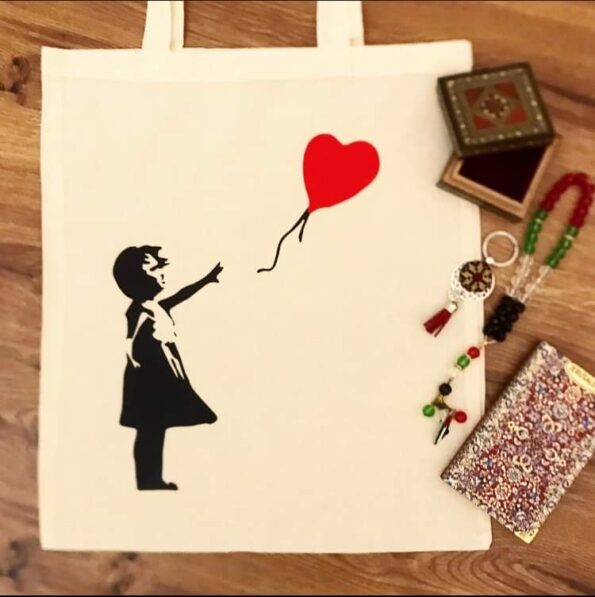 Tote bag "The Little Girl with the Balloon"