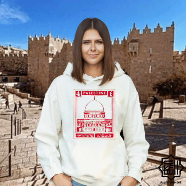 Sweat-shirt timbre palestinien