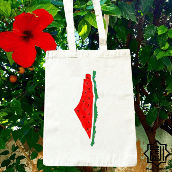 Tote bag Palestine pastèque