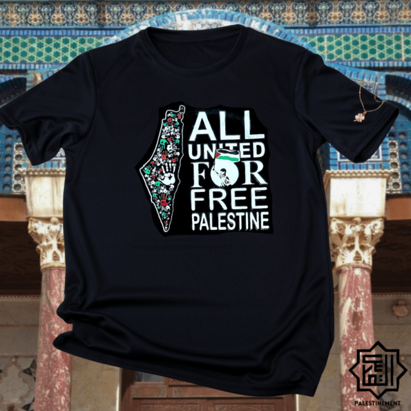 T-shirt “All United for Palestine"