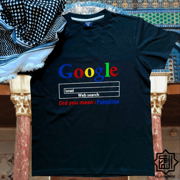 T-shirt "Do you mean Palestine?"