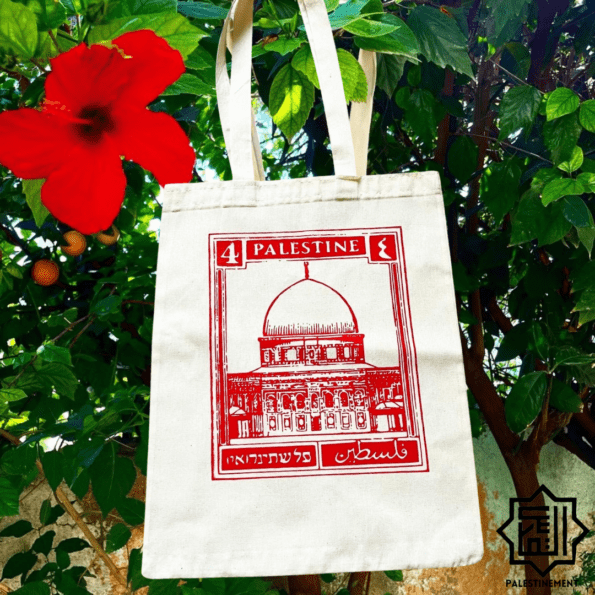 Tote bag timbre palestinien