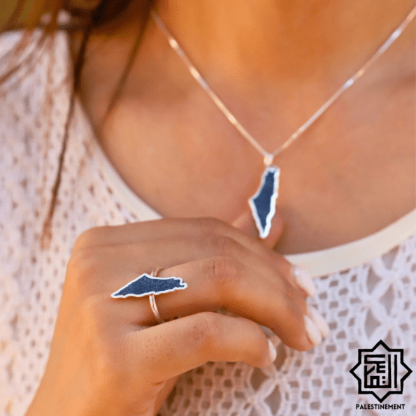 Necklace Palestine with Lapis