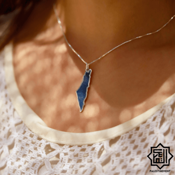 Necklace Palestine with Lapis