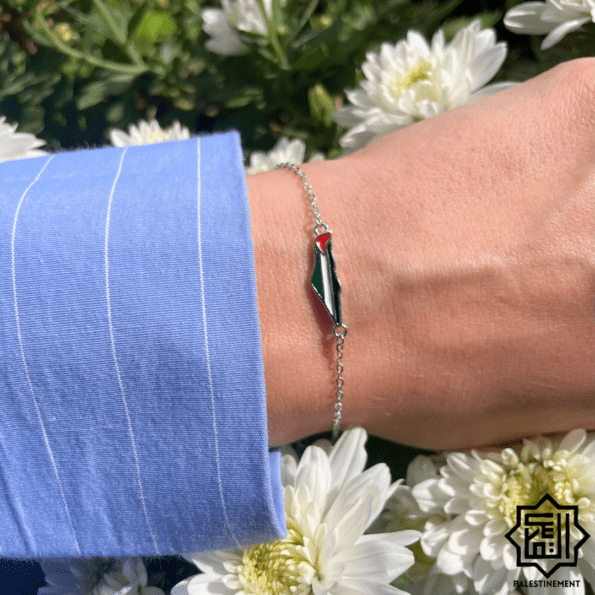 Bracelet Palestine en argent (2)