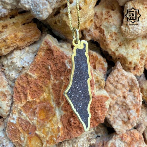 Pendentif Palestine incrusté Terre de Jérusalem – Image 5