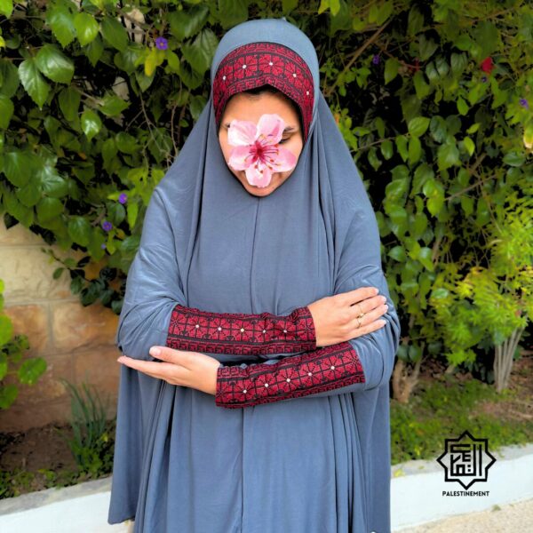 Ensemble de prière femme en tatreez – 2 pièces – Image 9