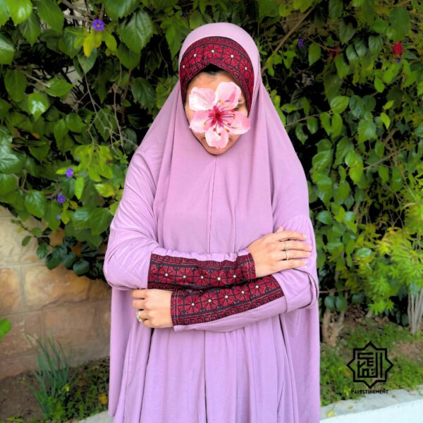 Ensemble de prière femme en tatreez – 2 pièces – Image 13