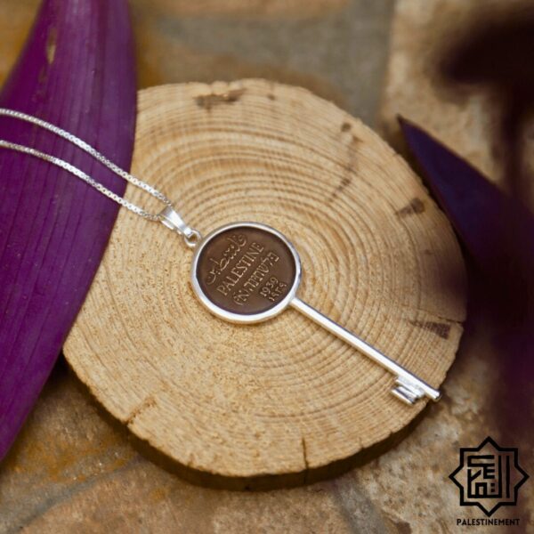 Palestine Coin Key Pendant – 1 mil - Image 5