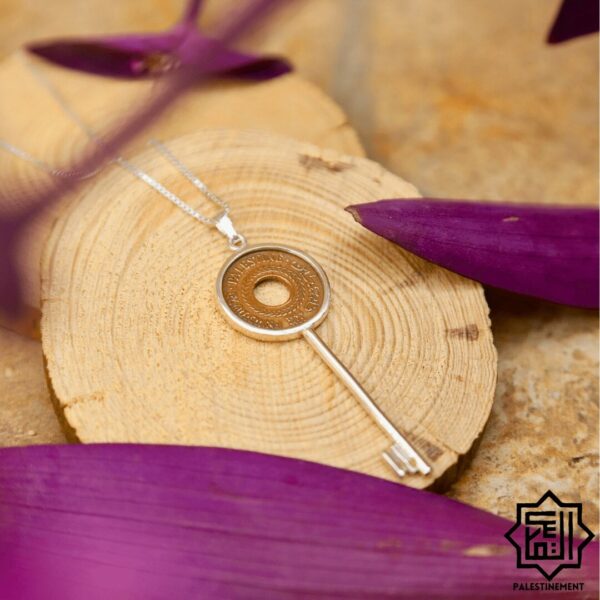 Palestine Coin Key Pendant – 5 mils - Image 3