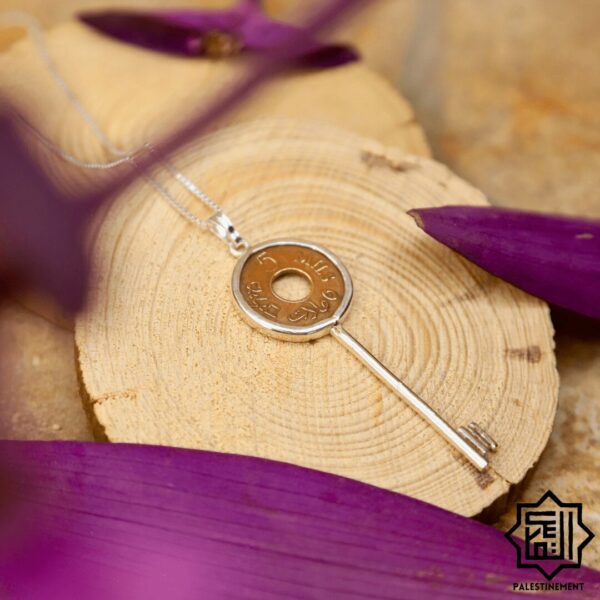 Palestine Coin Key Pendant – 5 mils - Image 4