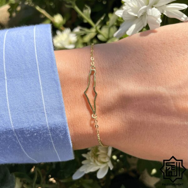 Palestine Map Bracelet - Image 2