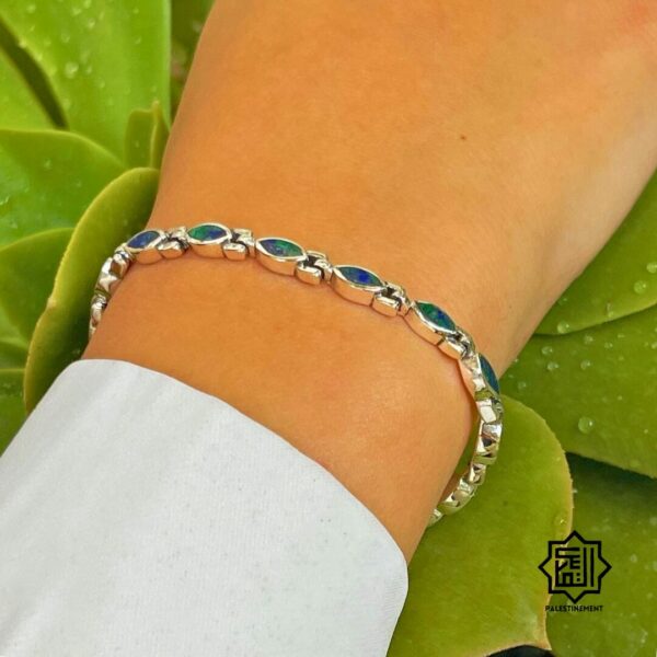 Bracelet with Eilat Stone - Image 4