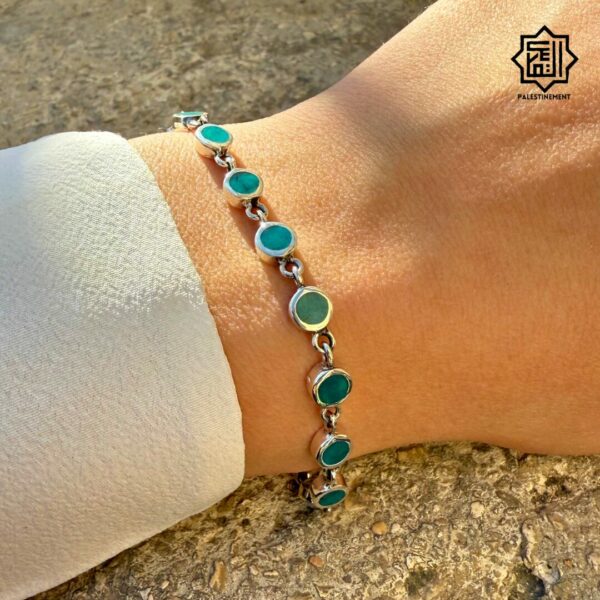 Bracelet with Eilat Stone - Image 2