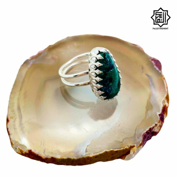 Bague en pierre d'Eilat – Image 3