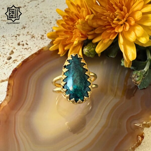 Bague en pierre d'Eilat – Image 4