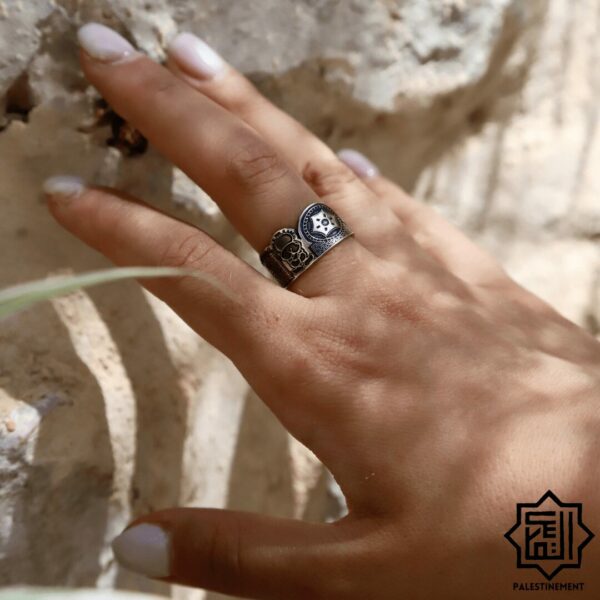 Palestine Symbols Ring - Image 2