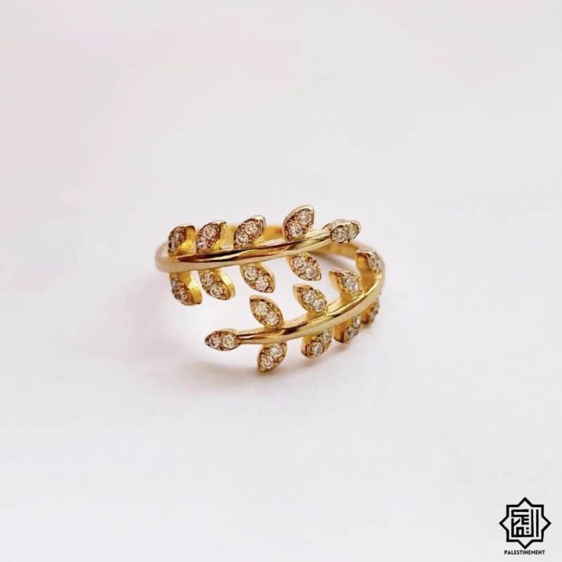 Bague olivier en argent 925 – Image 3