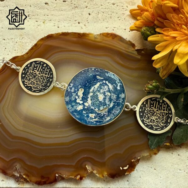 Roman Glass Bracelet – Darwish Calligraphy - Image 3