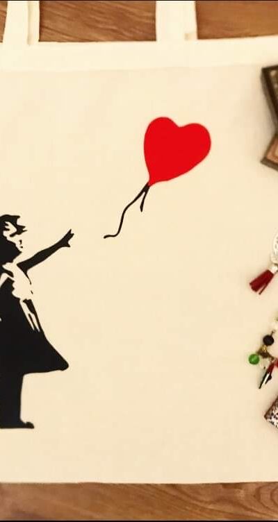 Tote Bag "Balloon Girl" - Banksy - Image 1