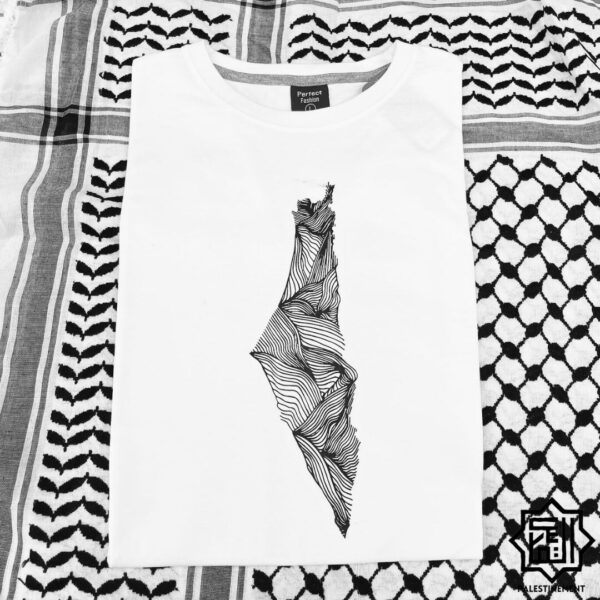 T-shirt Falestin abstract - Image 2