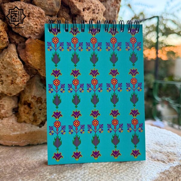 Carnets A6 – Motifs de broderie palestinienne – Image 2