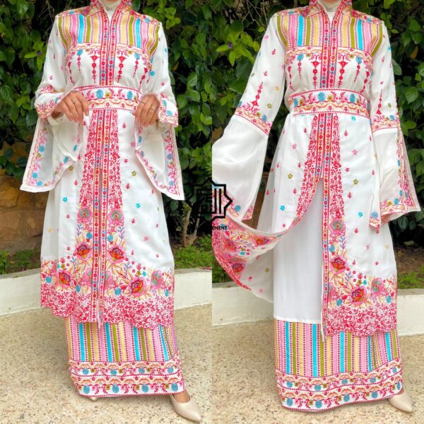 Qamar three-piece dress (size M) - Image 2