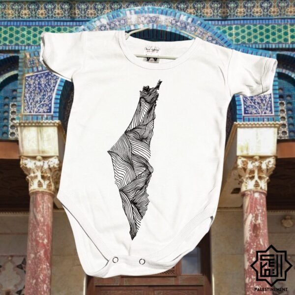 T-shirt Falestin abstract - Image 3